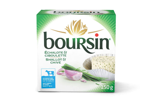 Boursin Cheese Shallot & Chive (150g)