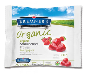 Bremner's Organic Frozen Strawberries (300g)