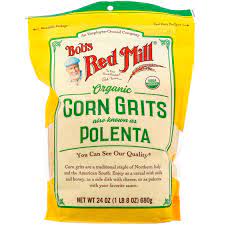 Bob's Red Mill Organic Corn Grits (Polenta) 680g