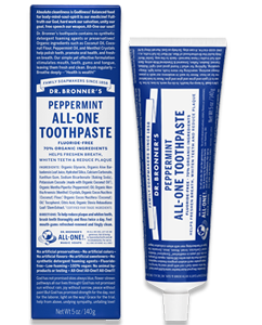 Dr. Bronner's Peppermint Toothpaste 140g