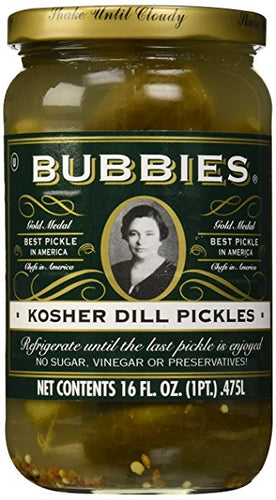 Bubbie's Dill Pickles 1L