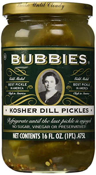 Bubbie's Dill Pickles 1L