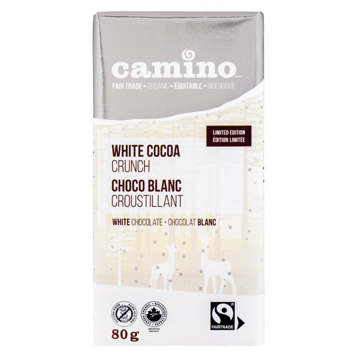 Camino White Chocolate Bar White Cocoa Crunch (80g)