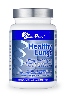 CanPrev Healthy Lungs (90 Veg Caps)
