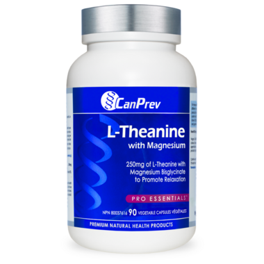 CanPrev L-Theanine w/ Magnesium (90 Capsules)