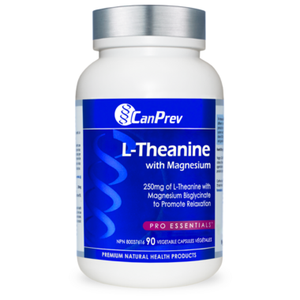 CanPrev L-Theanine w/ Magnesium (90 Capsules)