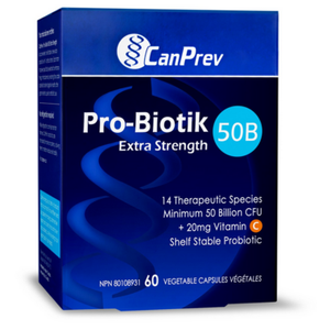CanPrev Pro-Biotik - Extra Strength 50 Billion (60 Capsules)