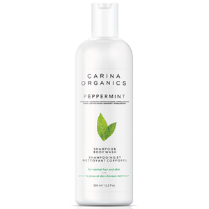 Carina Organics Shampoo & Body Wash Peppermint (360ml)