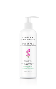 Carina Organics Hydrating Skin Cream Sweet Pea (250ml)