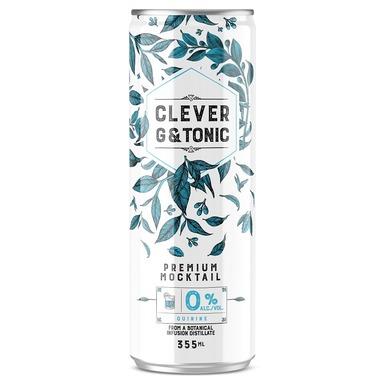 Clever Premium Mocktail G & Tonic (355ml)