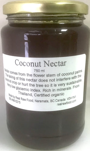 Organic Coconut Nectar (750ml)