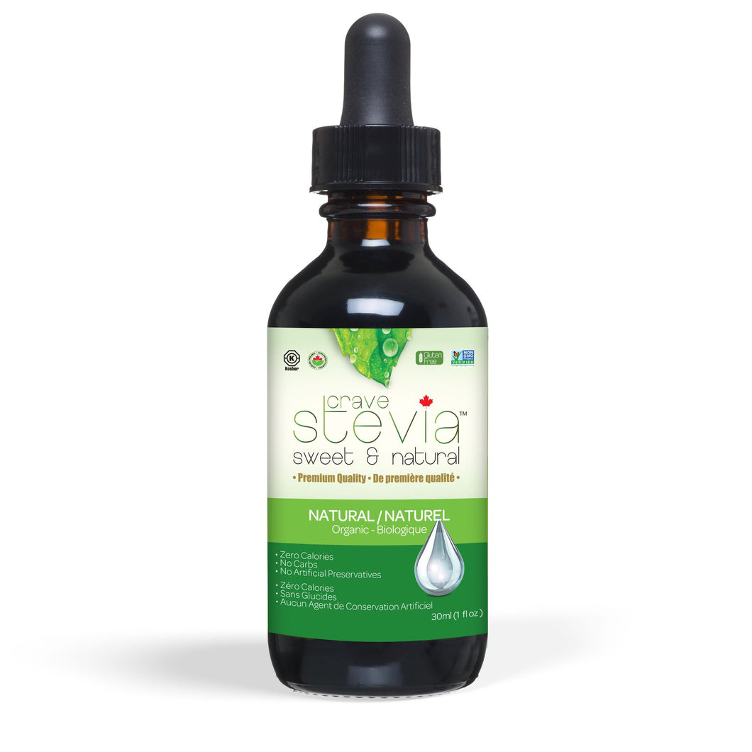 Crave Stevia Natural Liquid Drops (50ml)