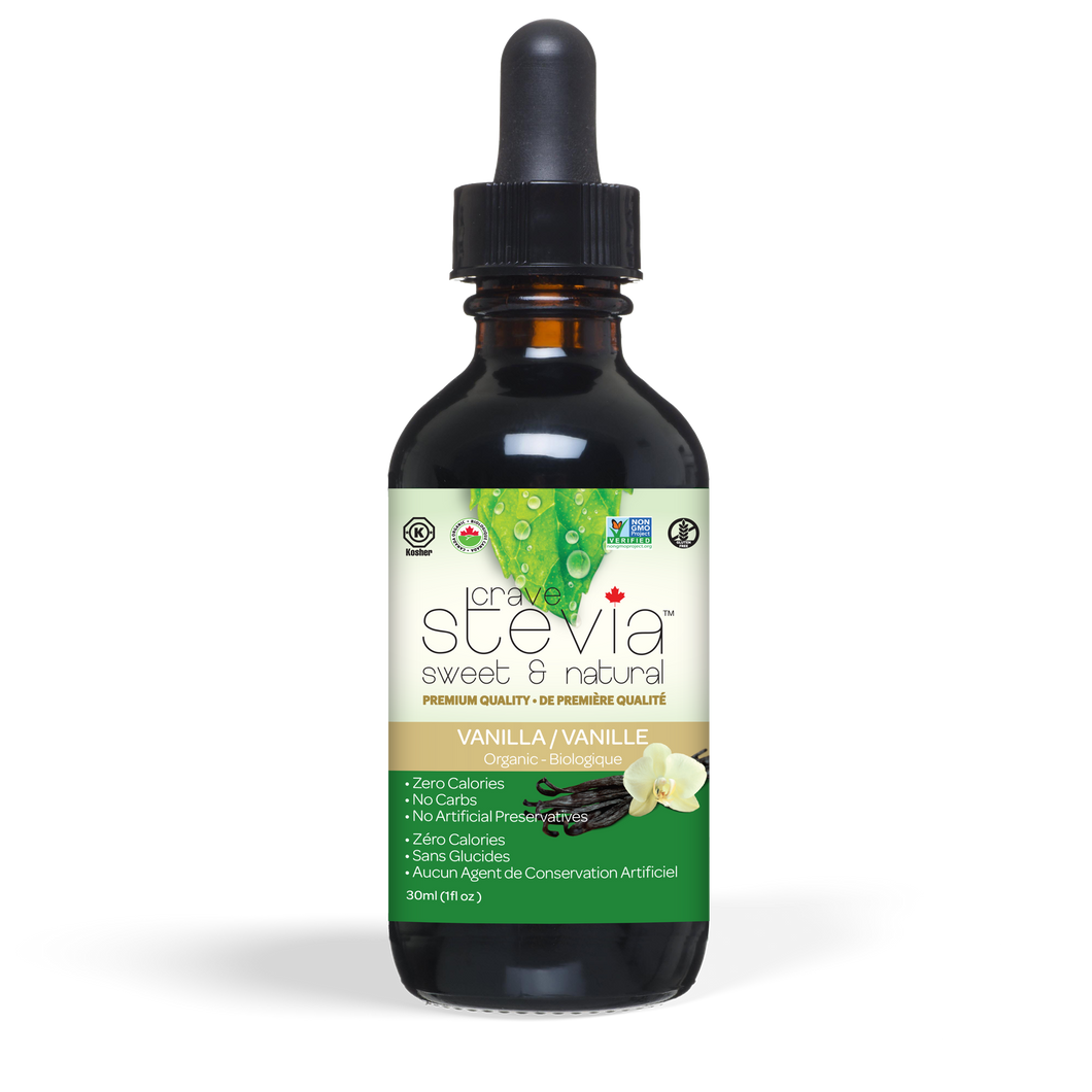 Crave Stevia Vanilla Liquid Drops (50ml)