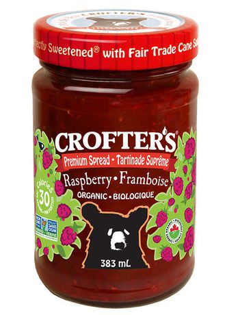 Crofter's Organic Raspberry Spread 383ml