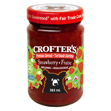 Crofter's Organic Strawberry Spread 383ml