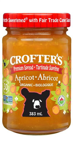 Crofter's Organic Apricot Spread 383ml