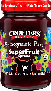 Crofter's Organic Pomegranate Power Spread 383ml