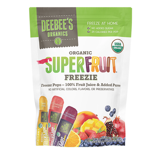 DeeBee's Organic Superfruit Freezie (10x40ml)