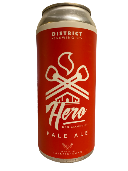 District Brewing Co. Hero Non-Alcoholic Pale Ale (473ml)
