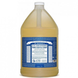 Dr. Bronner's Liquid Peppermint Soap 3.8L