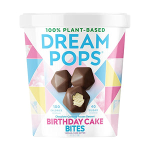 Dream Pops Birthday Cake Bites