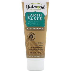Redmond Earthpaste Wintergreen Toothpaste (113g)
