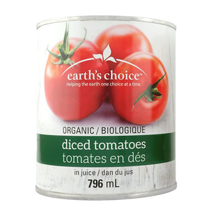 Earth's Choice Organic Diced Tomatoes (796ml)