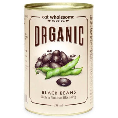 Eat Wholesome Food Co. Organic Black Beans 398ml