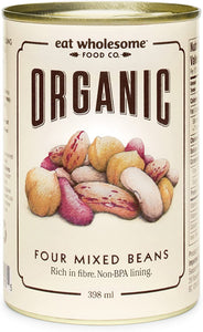 Eat Wholesome Food Co. Organic Four Mixed Beans 398ml