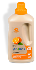 EcoMax Natural Orange Laundry Wash 4x (1.5L)