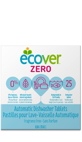 Ecover Automatic Dishwasher Tablets Fragrance Free (25 Tablets)