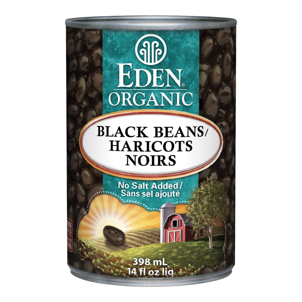 Eden Organic Black Beans (398ml)