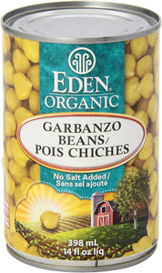 Eden Organic Garbanzo Beans (398ml)