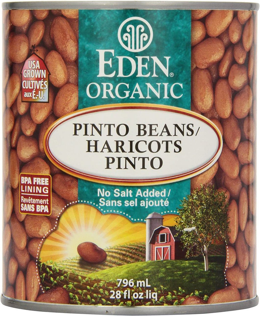 Eden Organic Pinto Beans (796ml)