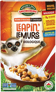 Nature's Path EnviroKidz Leapin' Lemurs Peanut Butter & Chocolate Cereal (650g)