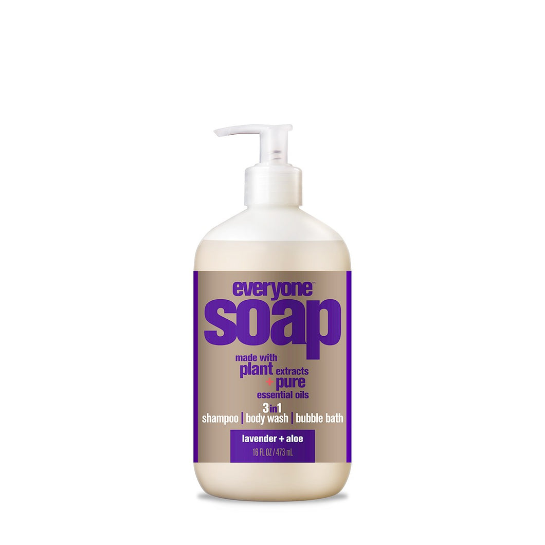 Everyone 3 in 1 Body Soap Lavender and Aloe (32oz.)