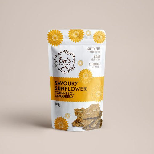 Eve's Keto Crackers Savoury Sunflower (108g)