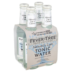 Fever Tree Light Tonic Water (4x200ml)