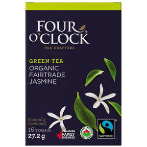 Four O'Clock Jasmine Green Tea (16 Tea Bags)