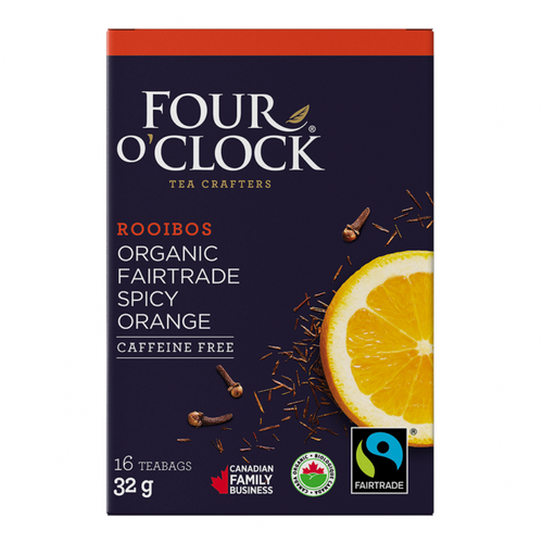Four O'Clock Rooibos Spicy Orange Tea (16 Tea Bags)