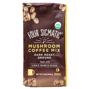 Four Sigmatic Dark Roast Ground Lion's Mane & Chaga (340g)