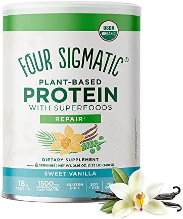 Four Sigmatic Defend Plant-Based Protein Sweet Vanilla (600g)