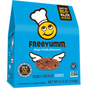 FreeYumm Double Chocolate Cookies (7/pack)