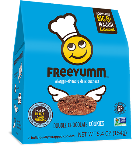 FreeYumm Double Chocolate Cookies (7/pack)