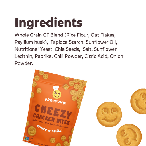 FreeYumm Cheezy Cracker Bites (120g)