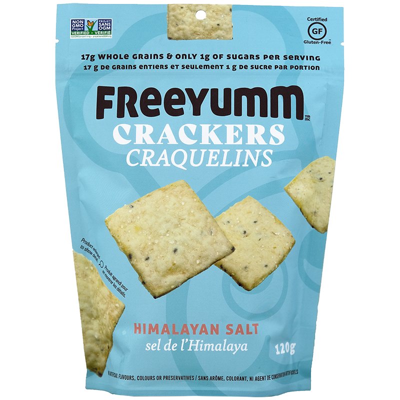 Freeyumm Himalayan Salt Crackers (120g)