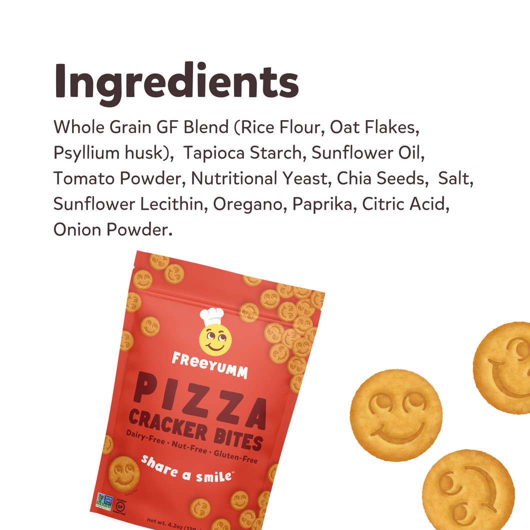 FreeYumm Pizza Cracker Bites (120g)