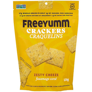 Freeyumm Zesty Cheeze Crackers (120g)