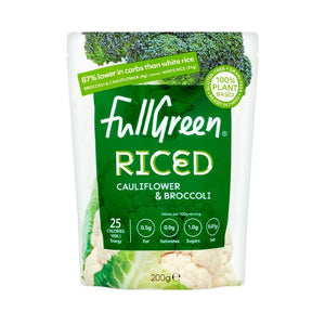 Fullgreen Riced Broccoli & Cauliflower (200g)