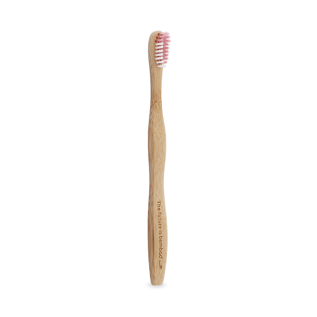 The Future is Bamboo Toothbrush Sunny Pink - Soft (1/pack)